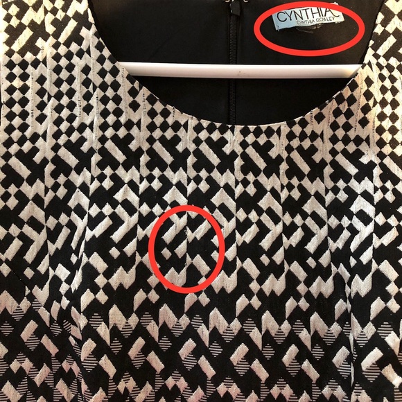 Cynthia Rowley fit & flare cocktail dress - Picture 8 of 8